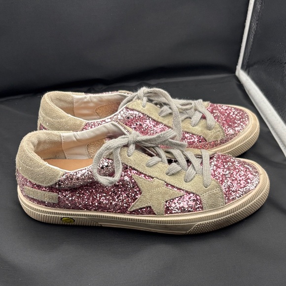 Golden Goose superstar in Glitter Pink Women's Sneakers size 35 - Picture 2 of 11